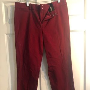 Banana republic Sloan fit maroon pants.  NWT